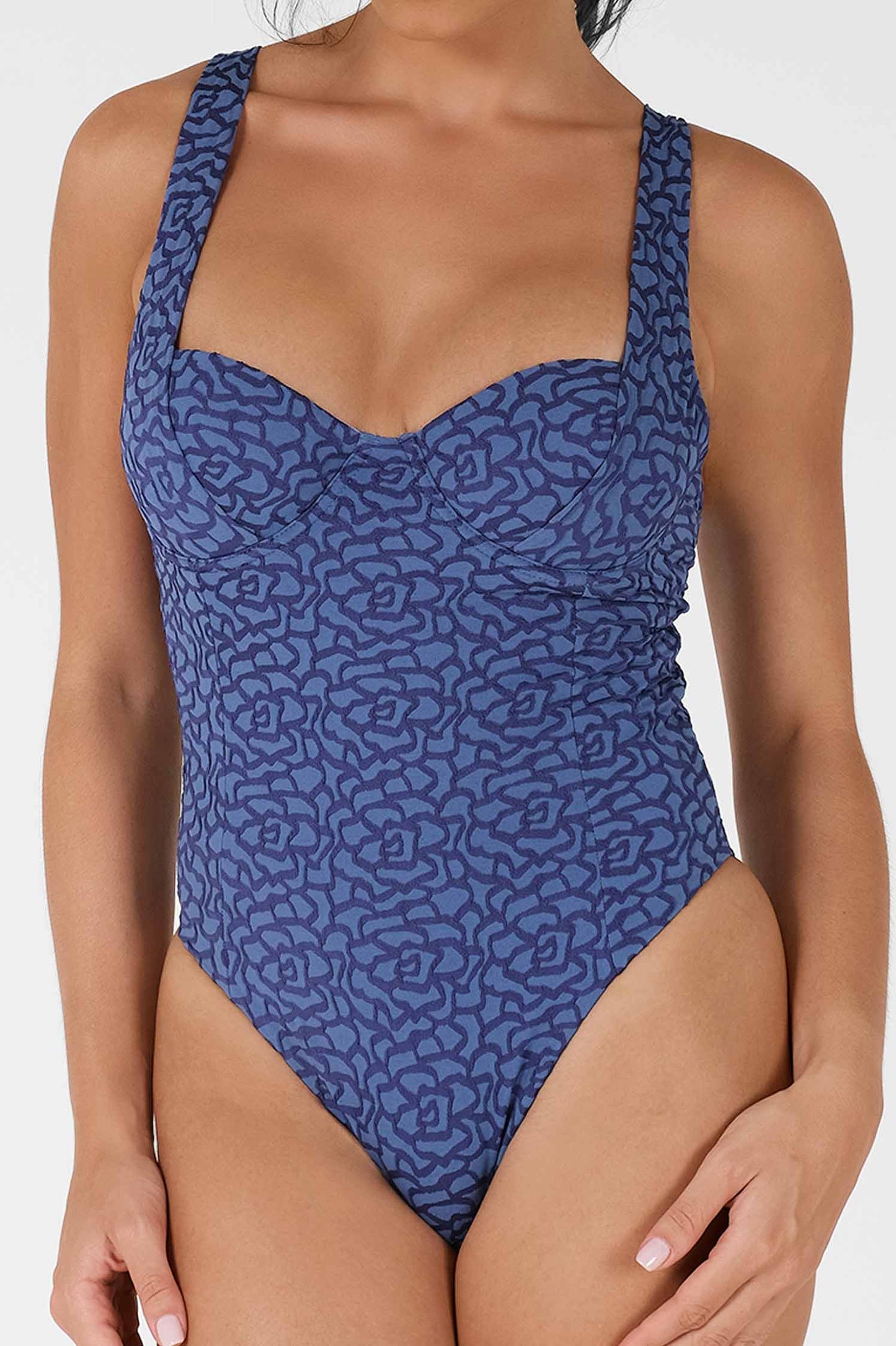 Sabrine One Piece / Midnight Jacquard