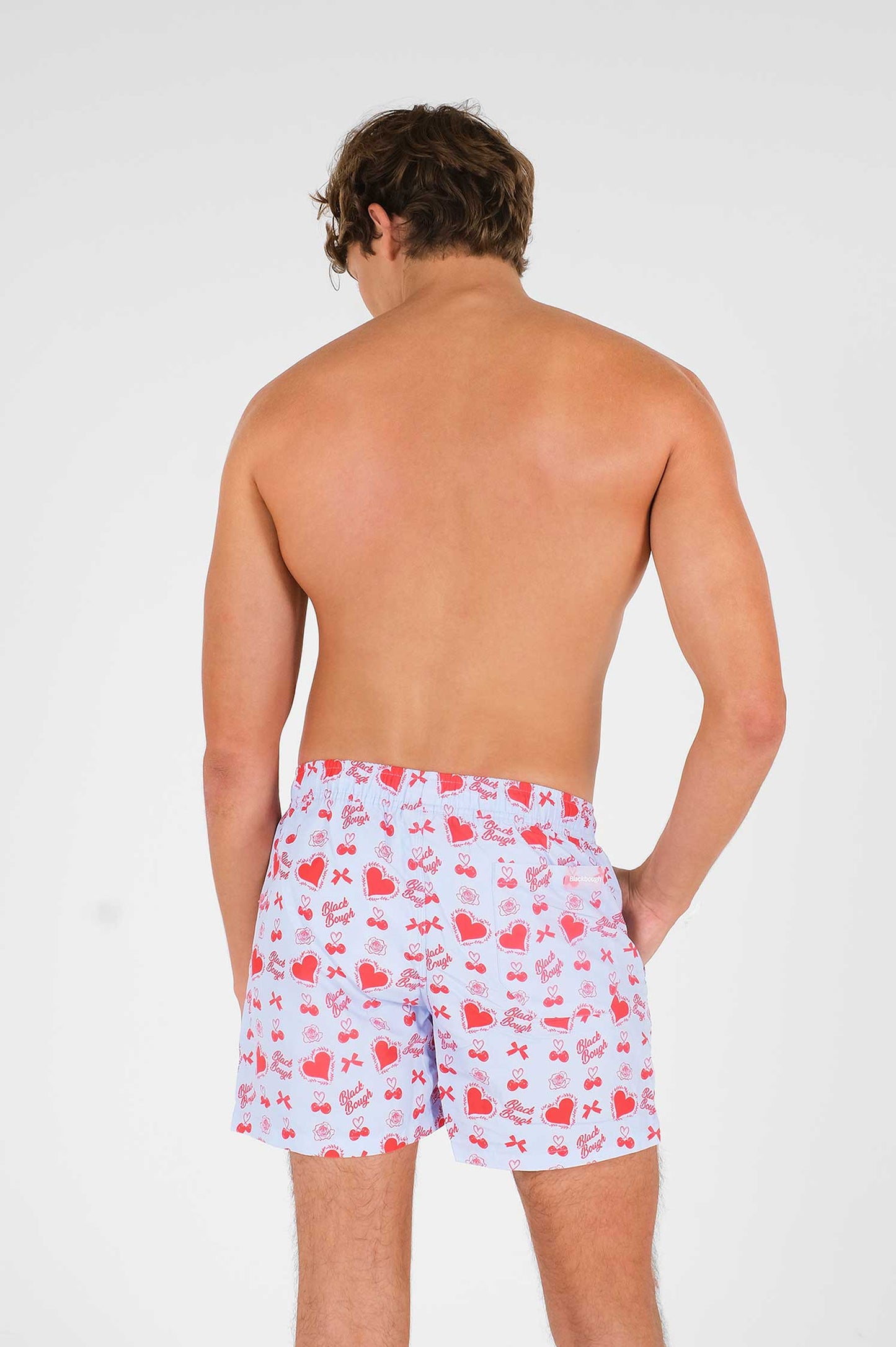 Men's Board Shorts / Candy Hearts