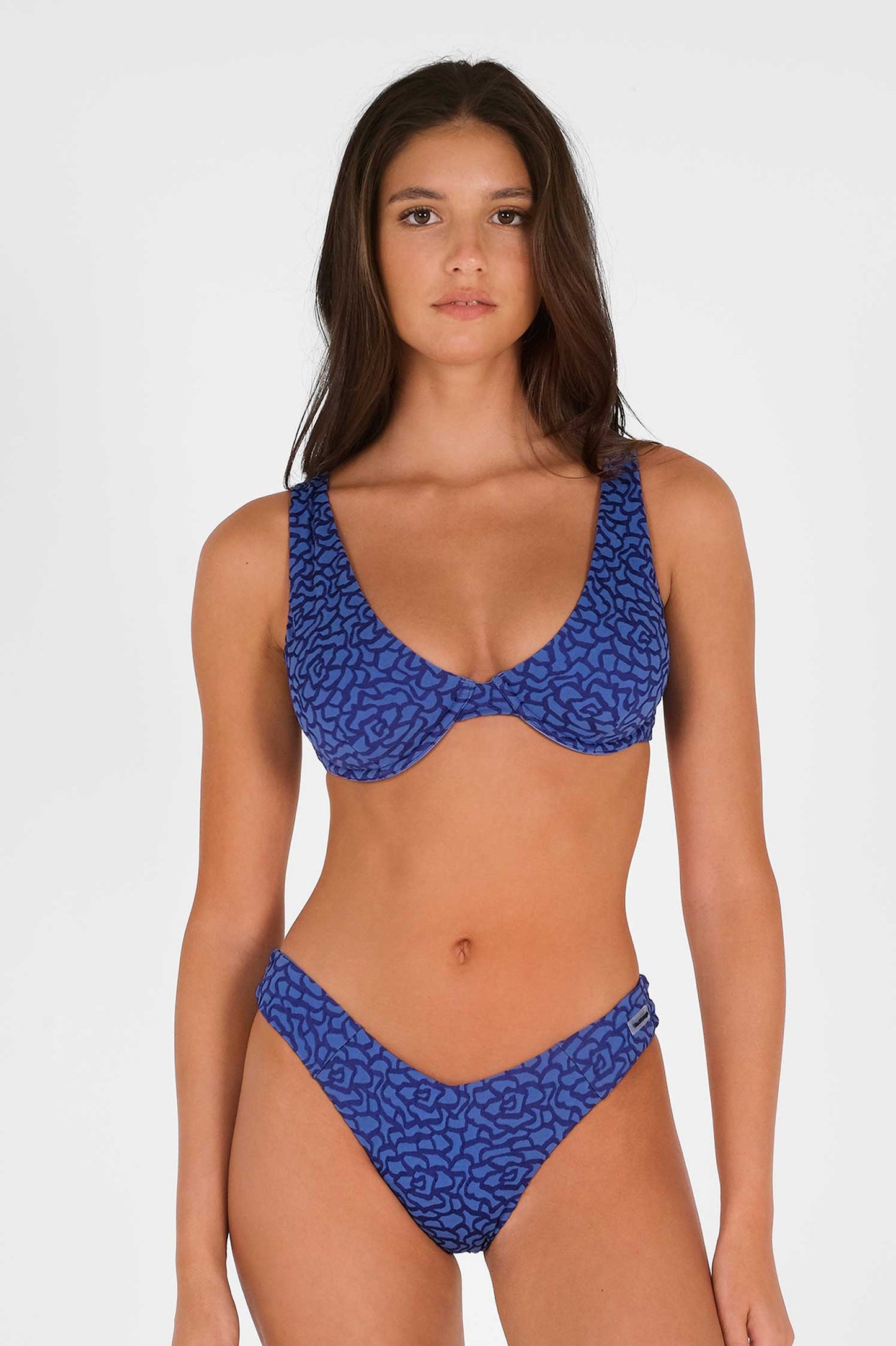 Vanessa Underwire Top / Midnight Jacquard FINAL SALE