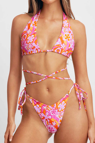 Lindsay Side Ties Cheeky Bottoms / Groovy, Baby FINAL SALE