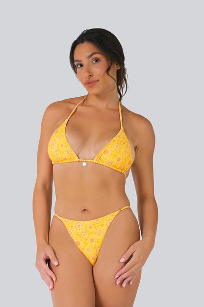 Parker Ruched Cheeky Bottoms / Mimosa