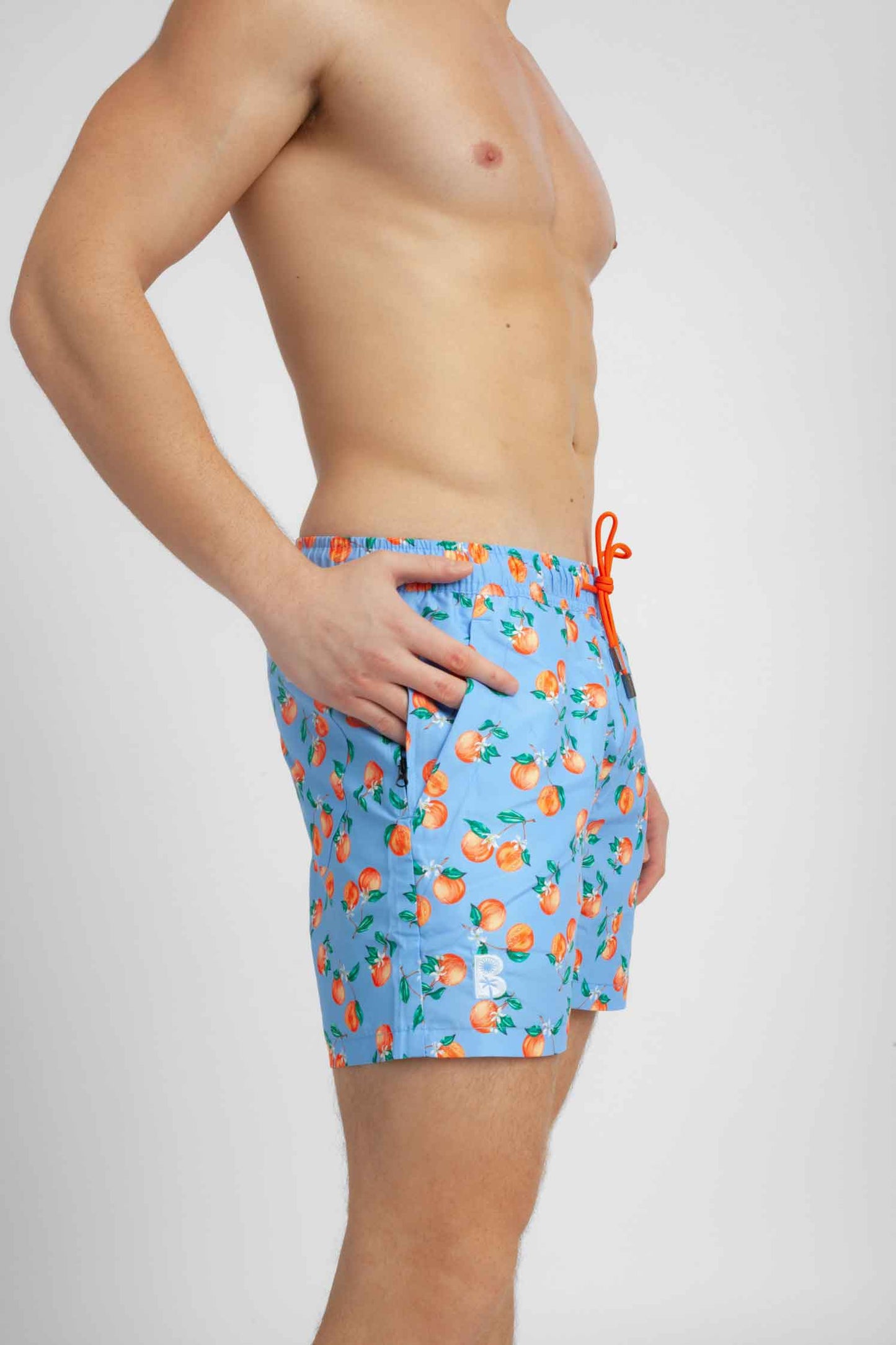 Men's Board Shorts / Citrus Sky