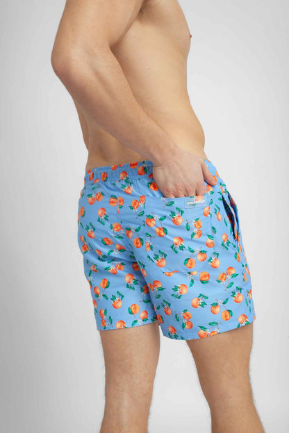 Men's Board Shorts / Citrus Sky