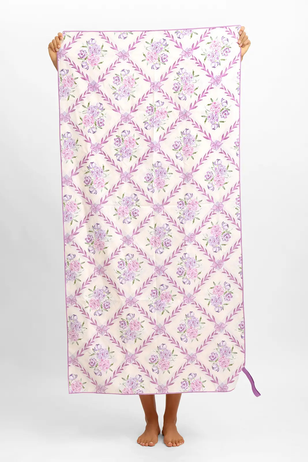 Packable Beach Towel / Lavender Tea