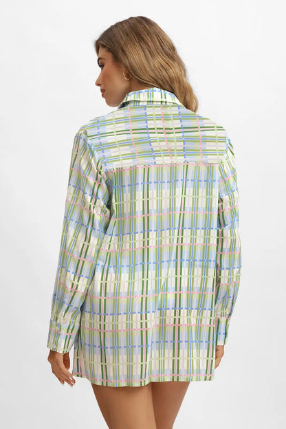 Ysa Oversized Polo / Sorbet Stripe