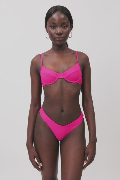 Cheeky V Bottoms / Kyoto Pink