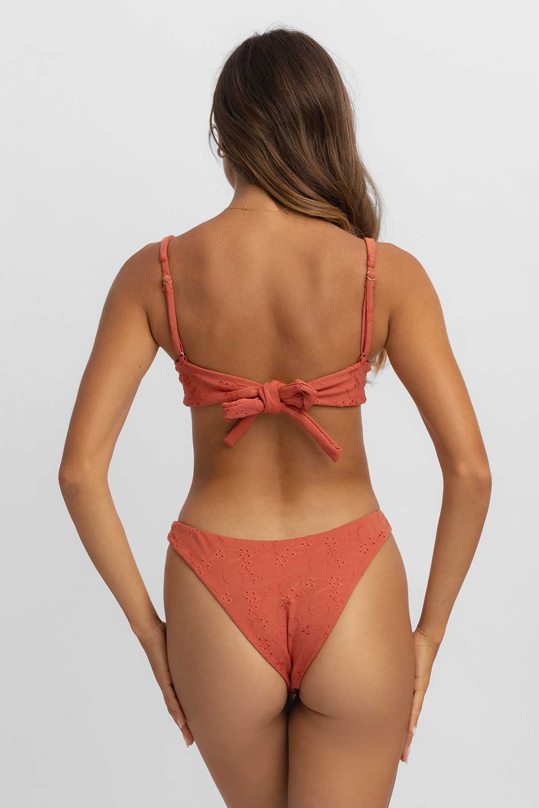 Portia Side-Ring Medium Bottoms / Spice Eyelet