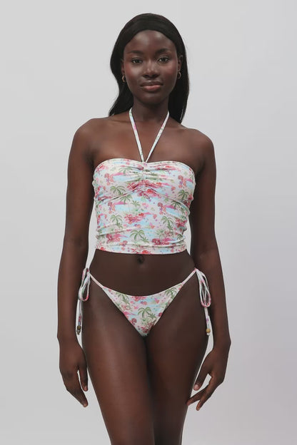 Elya Side Ties Adjustable Bottoms / Island Girl FINAL SALE